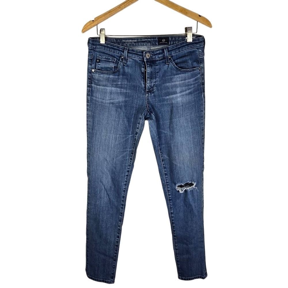 AG Adriano Goldschmied Distressed Denim Skinny Jeans